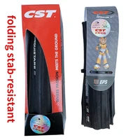 cst conquistare road bicycle tire c1761 steel tire 700cx23c 25c 60tpi stab proof wear resistant folding tire