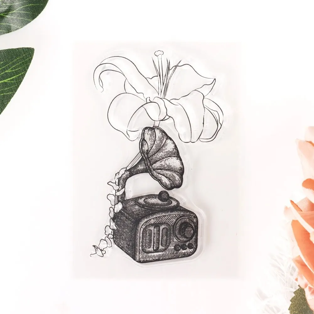 Винтажная камера серии Buji прозрачные силиконовые штампы альбом для скрапбукинга