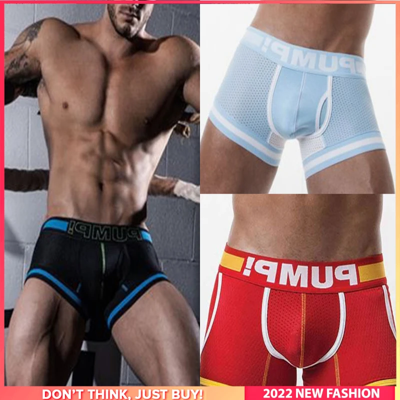 

3Pcs Ins Style Man Underwear Boxer Men's Panties Low Waist Cotton Innerwear Gay Sexy Men Underpants Boxers Shorts Homme
