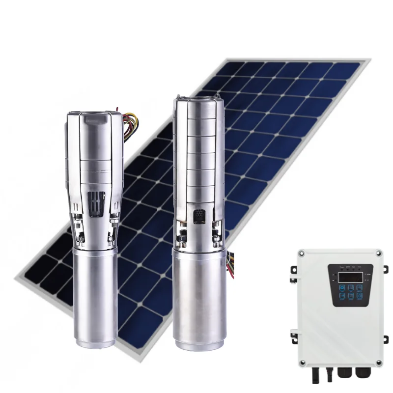 

4 Inch DC72V 1.1KW 5.5m3/h Solar Power Shielded Pump Water Submersible Motor Solar Deep Well Pump System