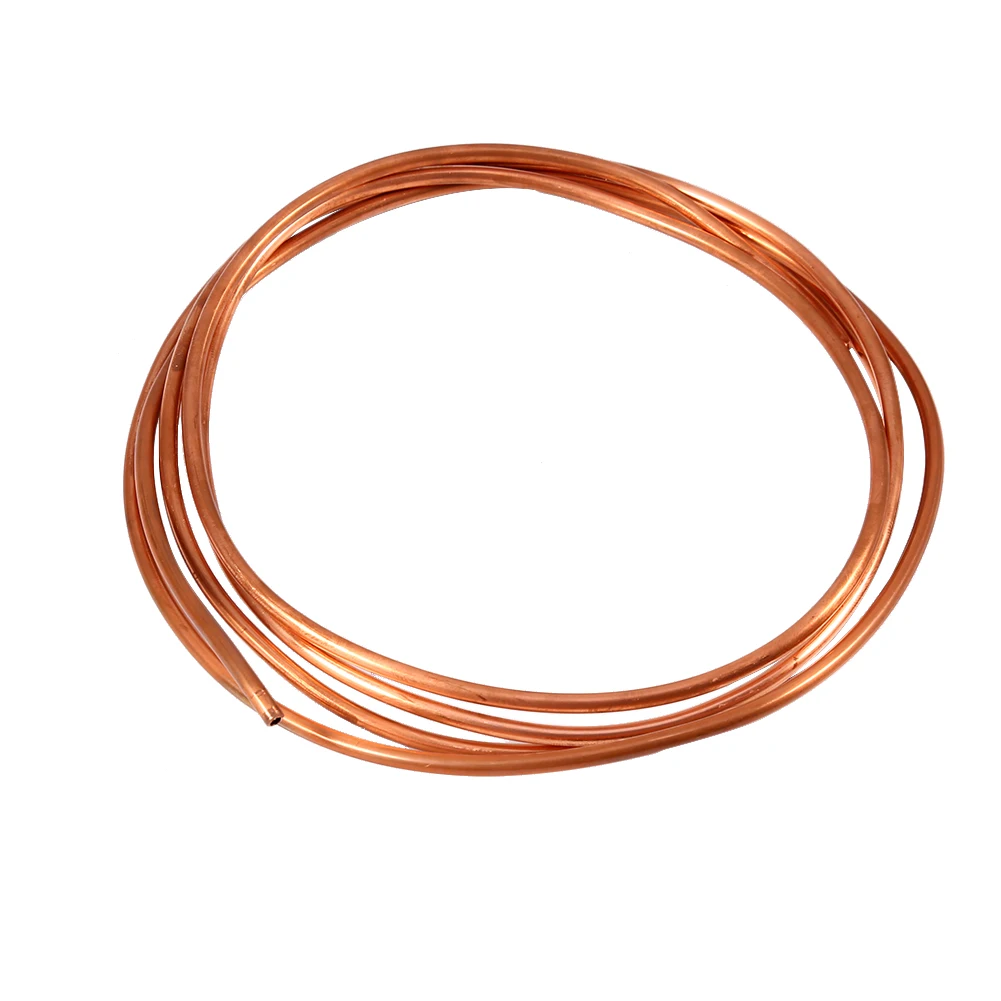 

2M Soft Copper Tube Pipe OD 4mm x ID 3mm for Refrigeration Plumbing Copper Copper