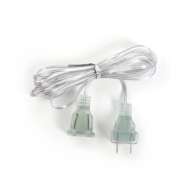 

Прозрачный удлинитель со светодиодной подсветкой и шнуром питания, 3 м