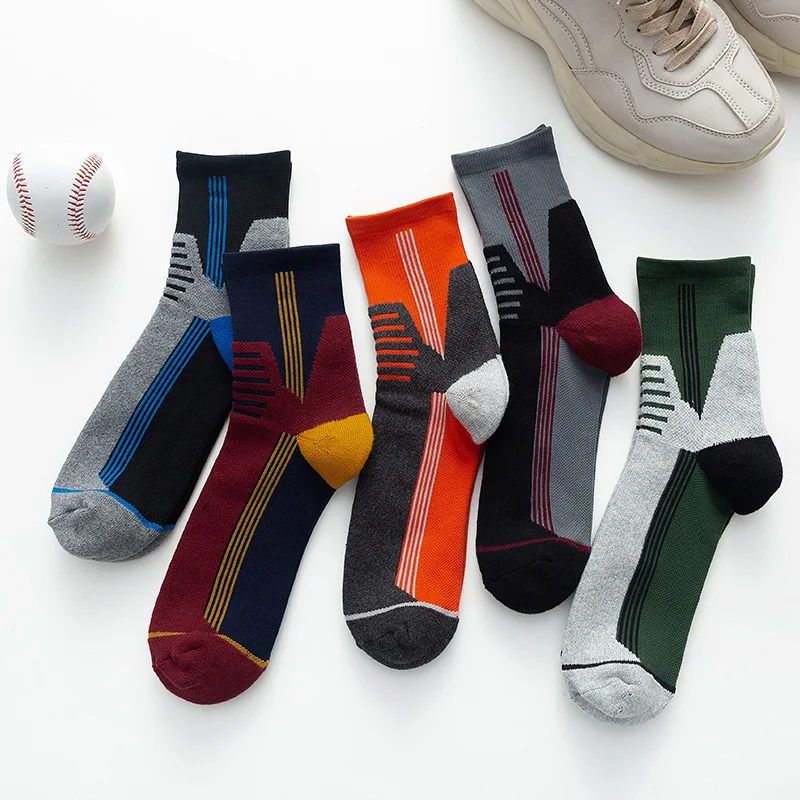

Skateboard Man's Socks Movement Men Sock High Quality Basketball Sox Cotton Fashion Autumn Winter Breathable Calcetines Hombre