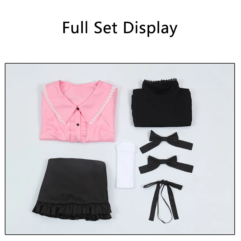 Костюм вампира Мику для косплея аниме-костюм Униформа зеленый парик с шапочкой