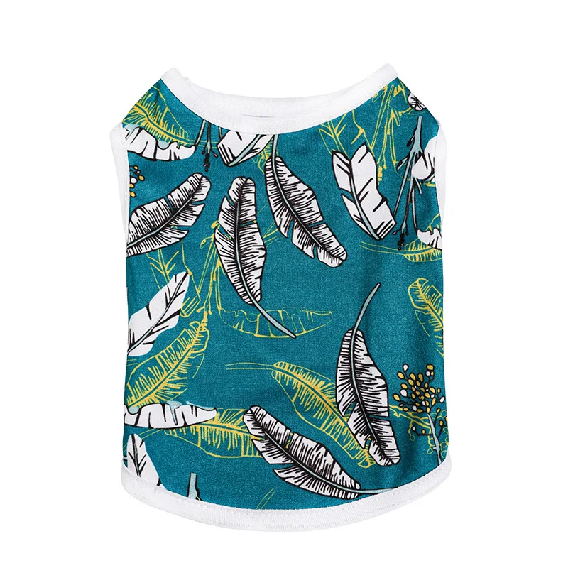 Одежда для домашних животных на весну лето Новинка Повседневная тонкая майка с