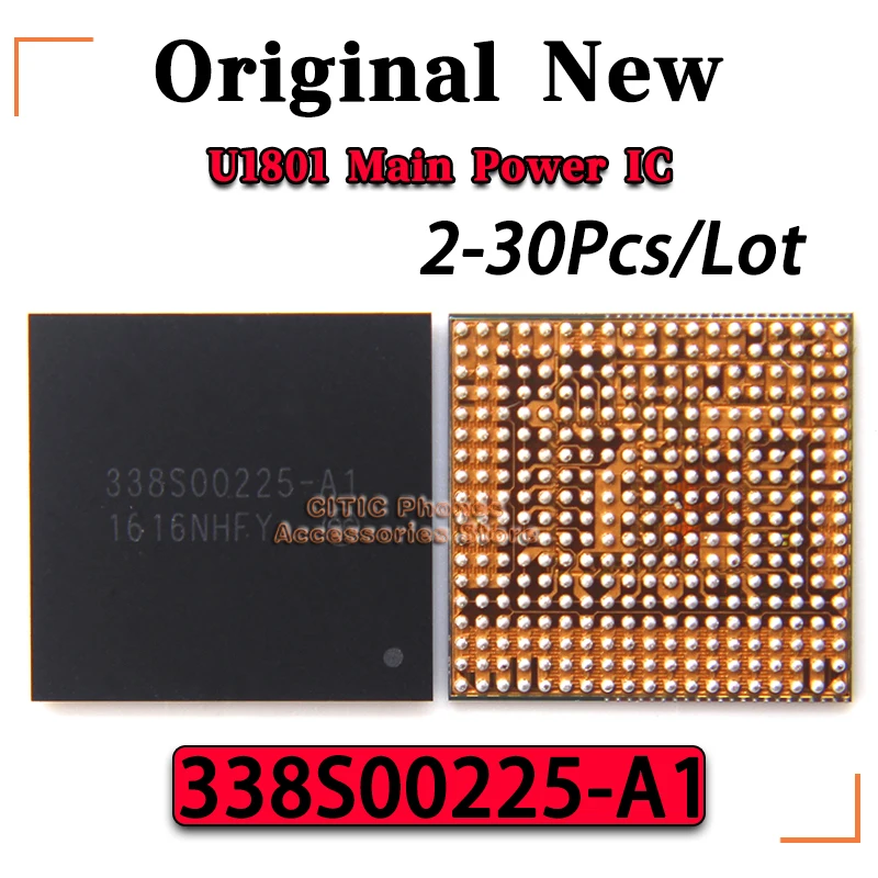 2-30 шт./лот 338S00225-A1 338S00225 U1801 основная микросхема питания для iPhone 7 7Plus IC большой