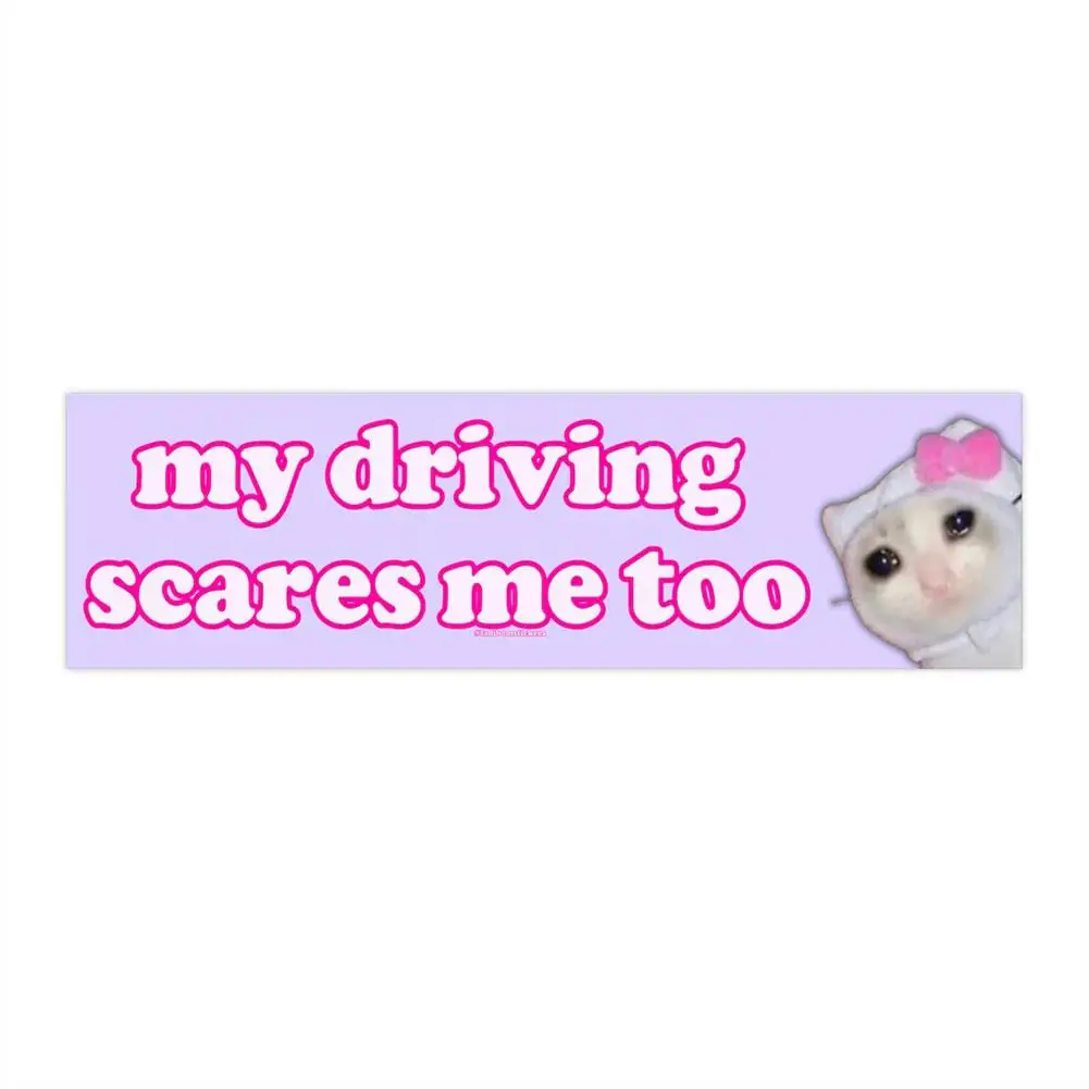 Наклейки на лобовое стекло My Driving Me Too Text стикеры автомобиль с окклюзией
