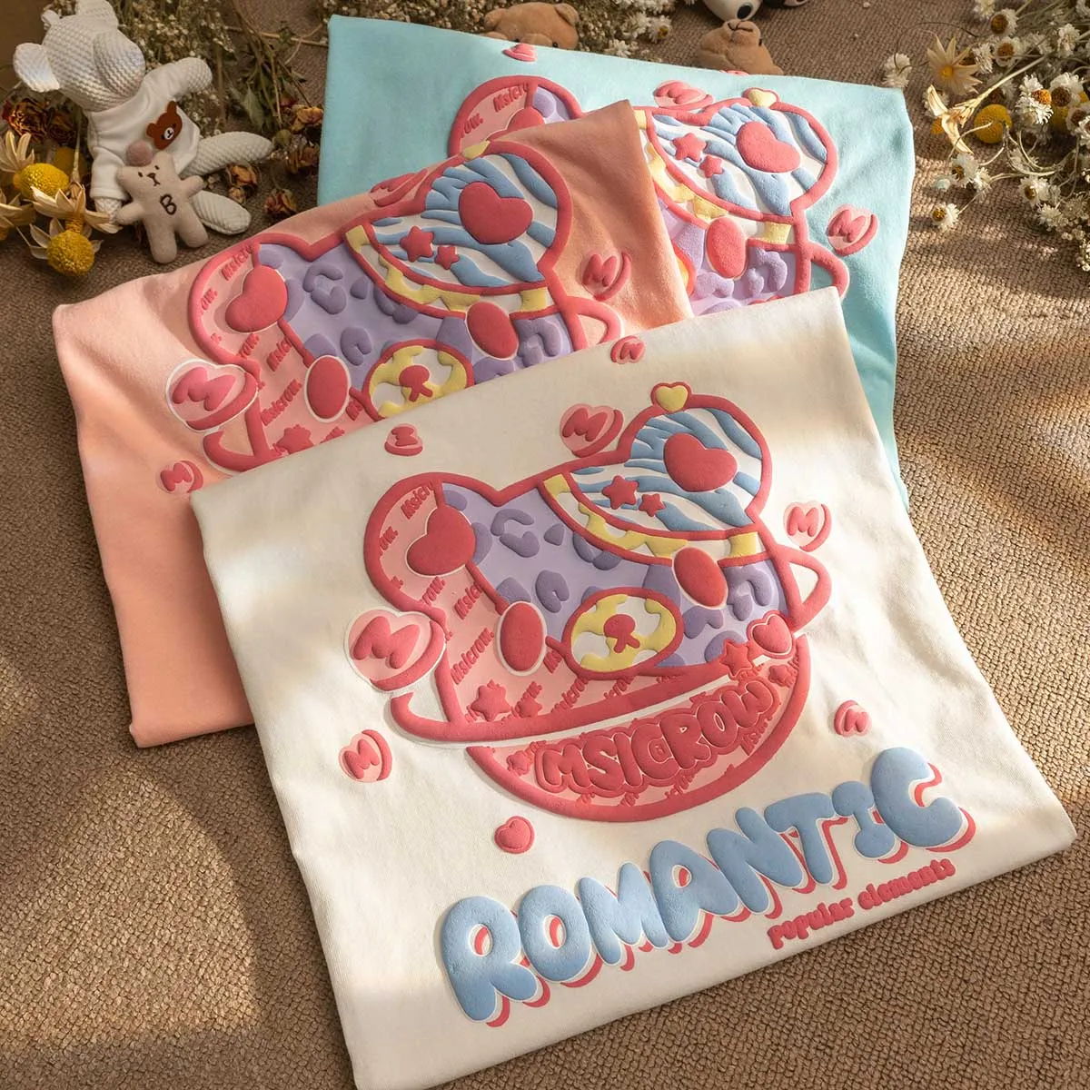 

Футболка женская летняя с коротким рукавом, с принтом «Медведь»