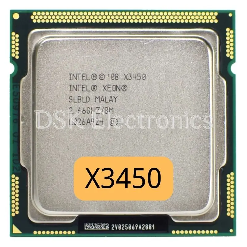 Процессор Intel Xeon X3450 SLBLD четырехъядерный 2 66 ГГц 8 Мб 1156 разъем LGA - купить по