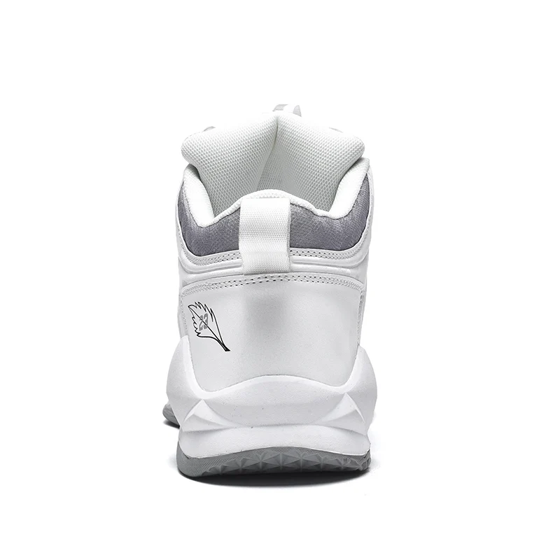 Basketball Shoes for Men Lace-Up High Top Sneakers Mens Retro Basketball Shoes Breathable Trend Men Sneakers Walking Shoes