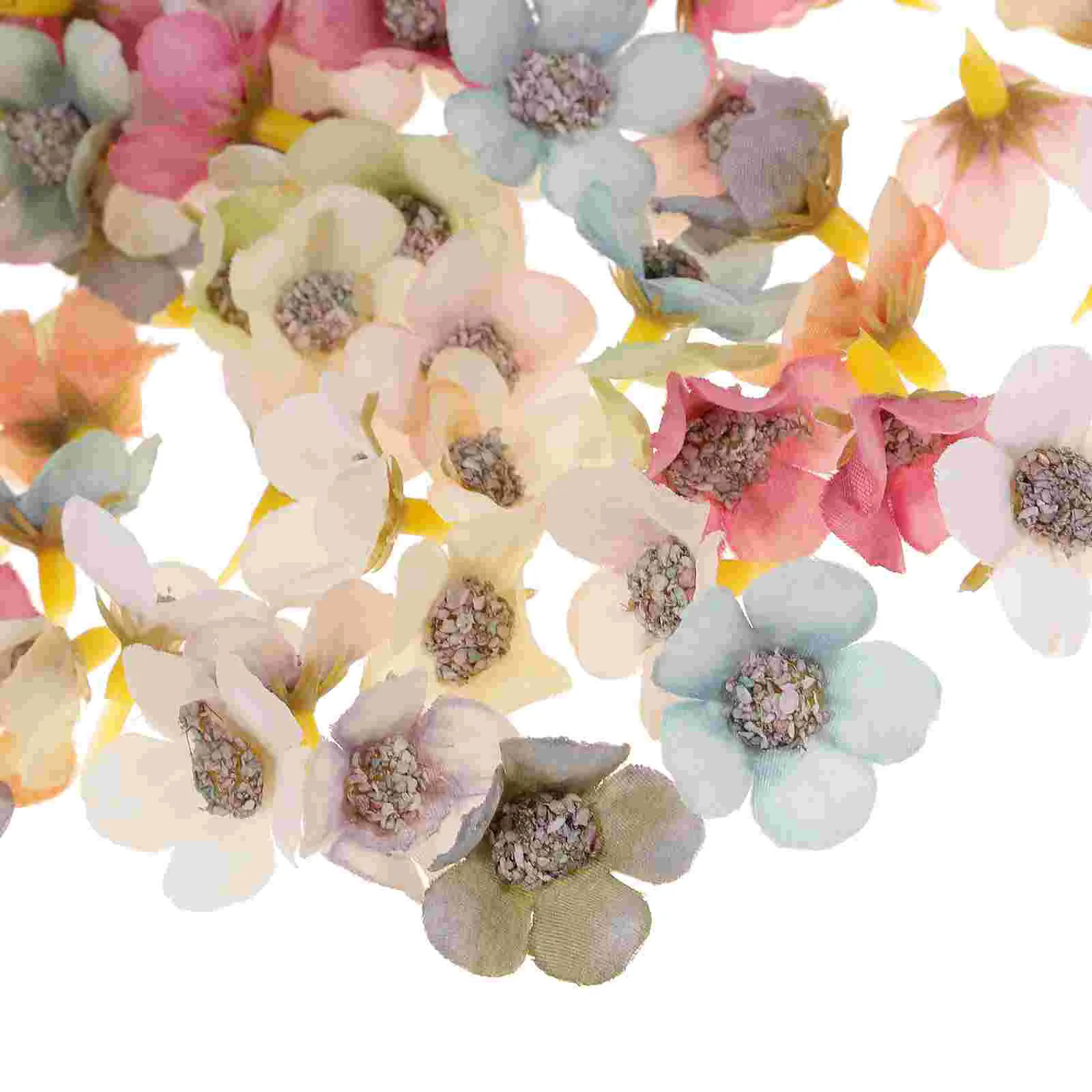 

Flower Heads Flowers Daisy Artificial Fake Decoration Crafts Silk Mini Hair Accessories Diy Wedding Clothing Head Lifelike Rose