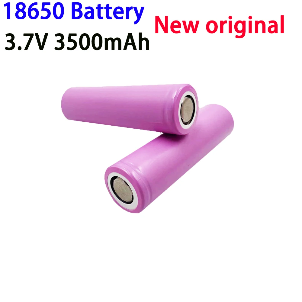 

3.7V 3500mAh 100% original 18650 rechargeable lithium battery, used for flashlights, battery packs, electric cars, various toys