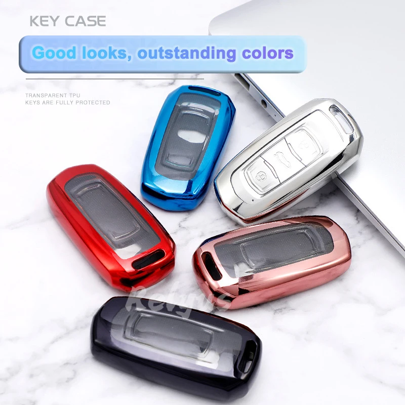 

Plating TPU + PC Car Key Cover Shell for Geely Atlas Boyue NL3 EX7 Emgrand X7 EmgrarandX7 SUV GT GC9 Key Case Holder Accessories