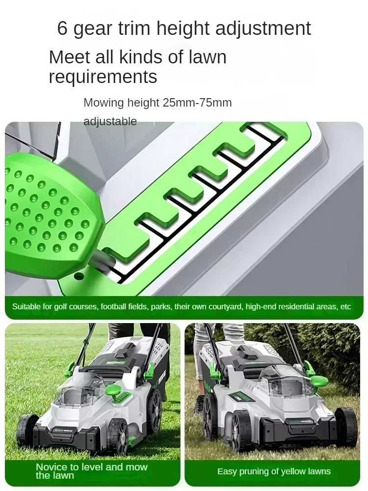 Электрическая газонокосилка BOAOFI 220 В ручной триммер для травы мини-бытовой