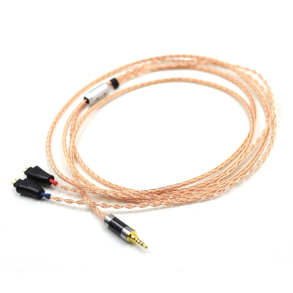 Haldane HIFI 7N Single Crystal Pure Copper Headphone Upgrade Cable Cord For FOSTEX TH900 MKII MK2 TH909 TR-X00 TH600 TH610 enlarge