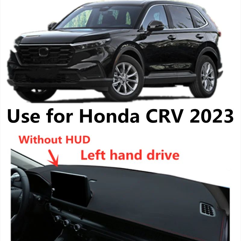 

Taijs Left Hand Drive Polyester Car Dashboard Cover Dash Mat for Honda CR-V CRV 6 RS MK6 2023 Without Hud Sun Shade Pad