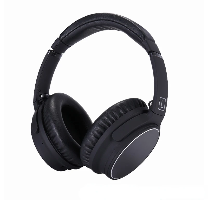 

Official MingHan Over Head Wireless BT Headphone Active Noise Cancelling Headphones ANC Wireless Headsets