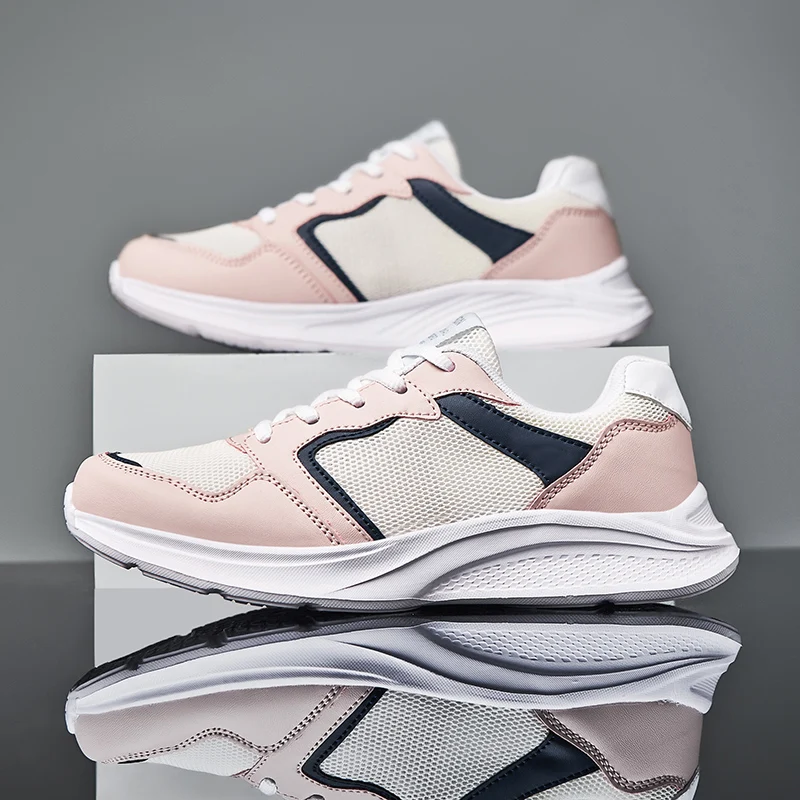 

Sport Shoes for Women Summer Breathable Running Shoes Ladies Luxury Brand Sports Shoes for Girl WhiteJogging Sneakers Women