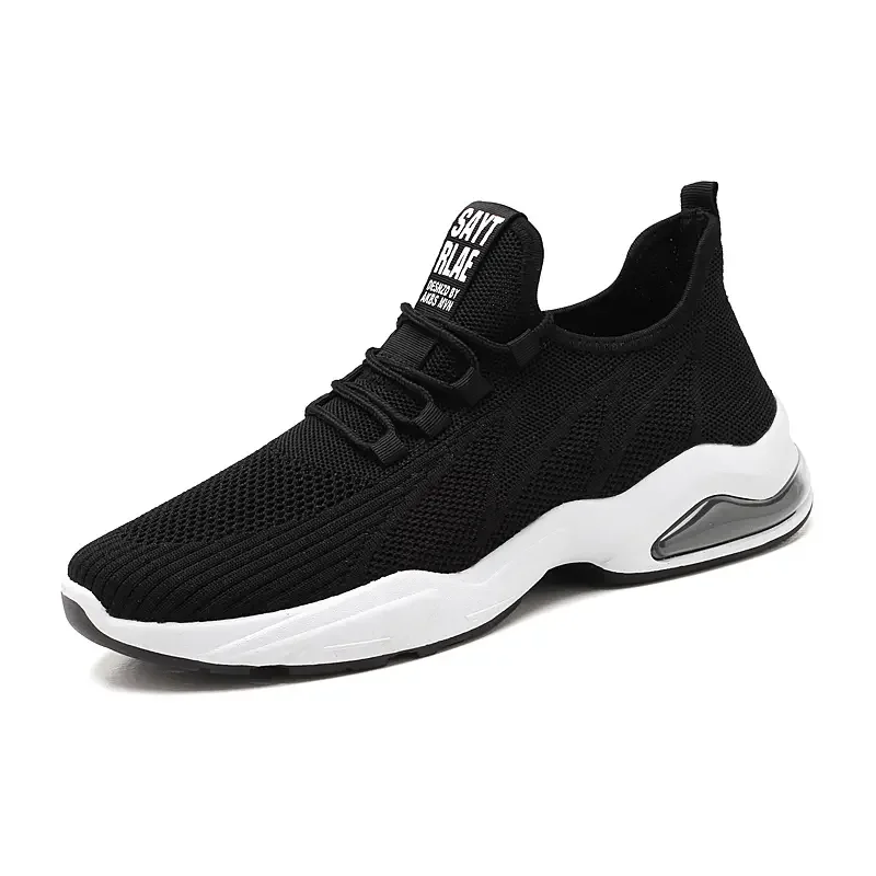 

Mesh Men Shoes Breathable Sport Leisure Running Men Sneakers Lace-Up Walking Tennis Shoes Fitness Outdoor Durable Non-slip