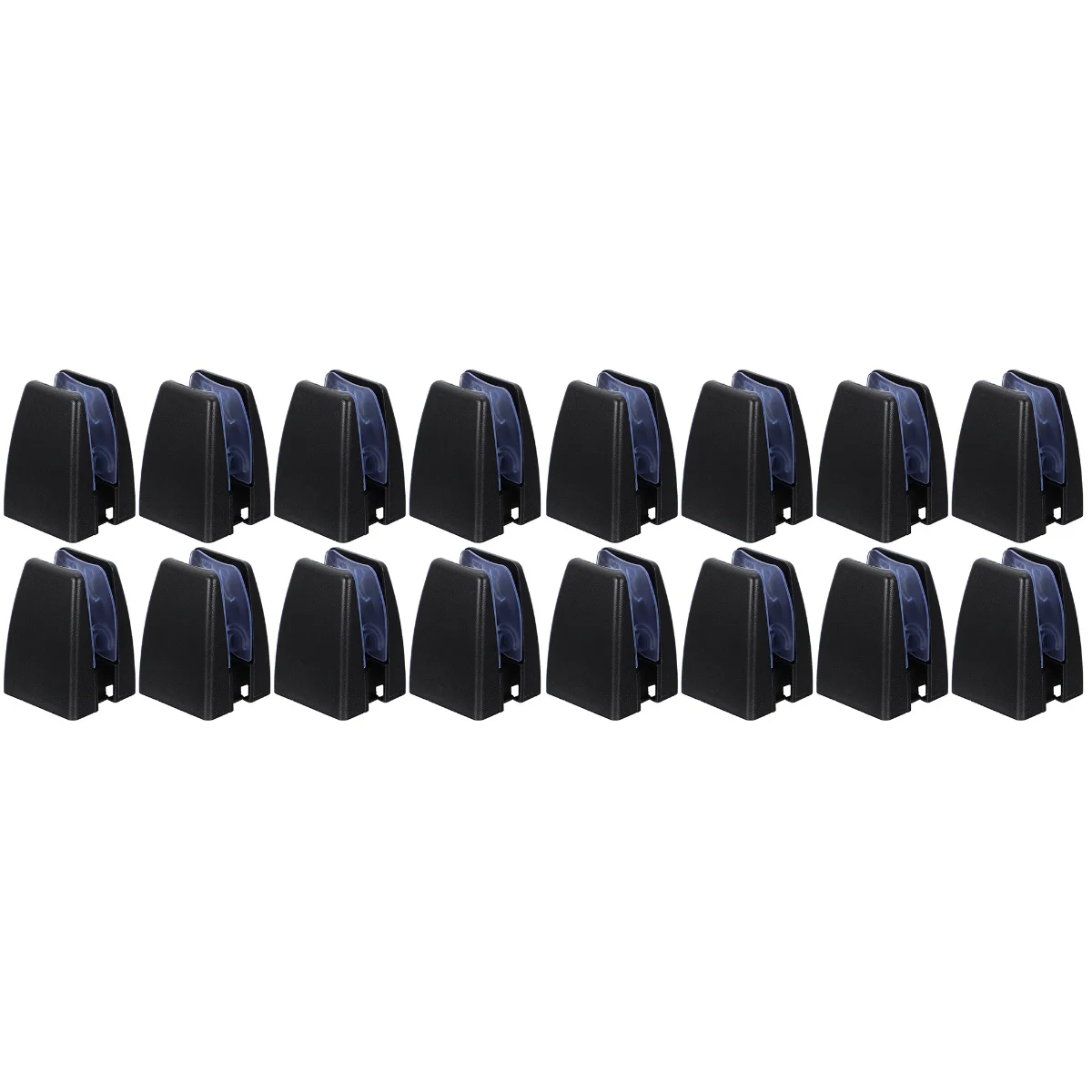 

16 pcs Office Room Partition Desk Privacy Panel Retainer Clips Screen Clips Desk Panel Clip Clamps