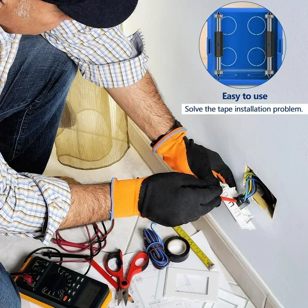 86/118 Тип Настенный выключатель Гнездо для ремонта кассет Регулируемые винты