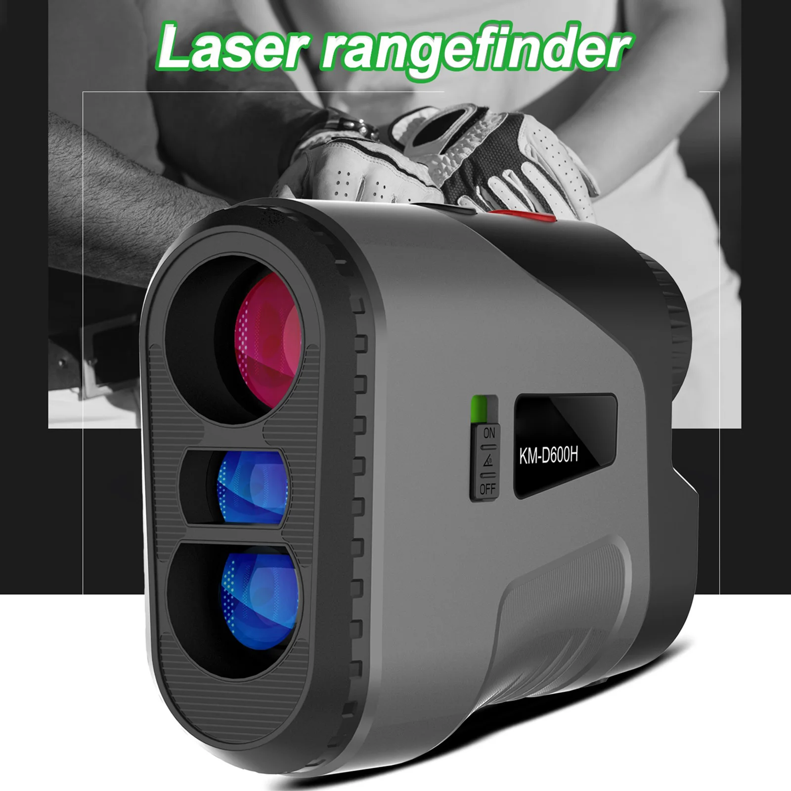 Golf Rangefinder 450m 600m 800m 1000m Telescope with Flag-Lock Slope Pin Distance Meter for Hunting Monocular Distance Meter
