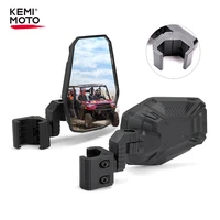 utv kemimoto pro fit cage side rearview mirror for polaris ranger 500 xp 900 general xp 1000 for can am maverick trail defender
