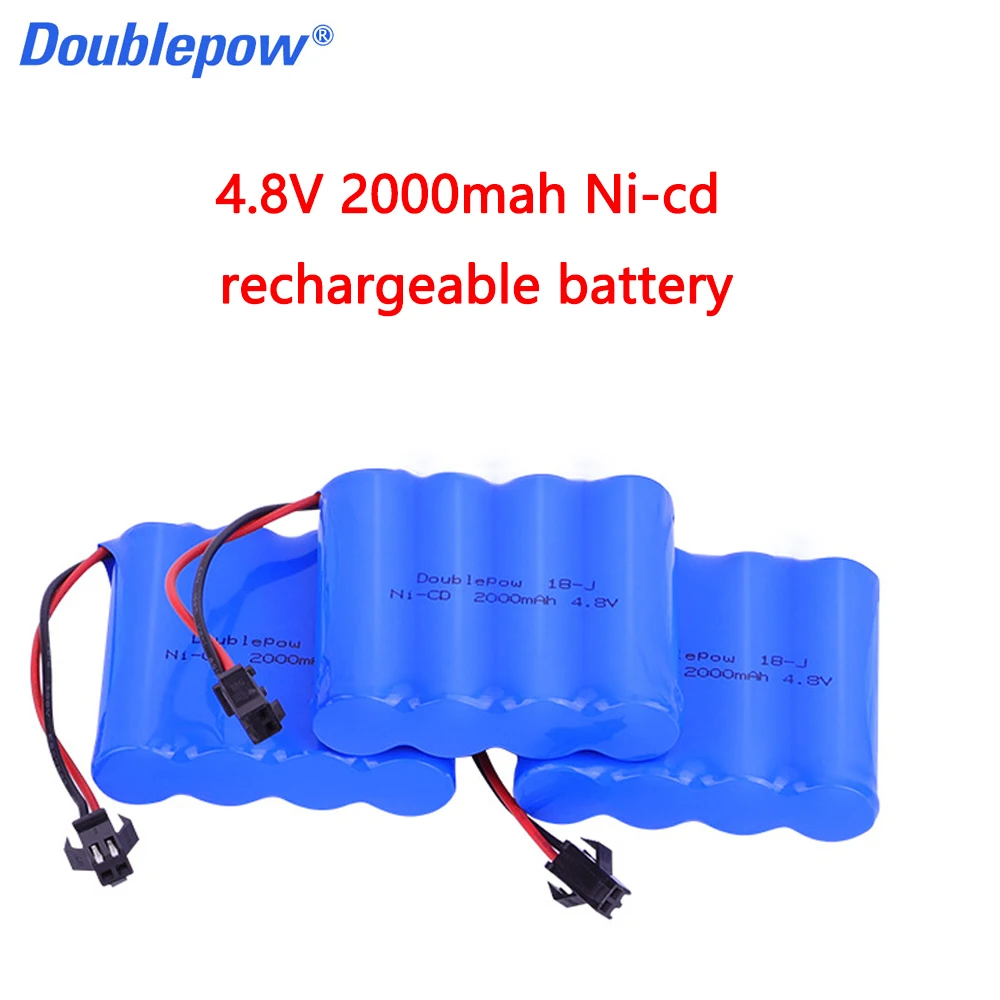 

4.8V 2000mah Ni-CD Battery Rechargeable Battery Used for Toy Car Dump Truck Four-wheel Drive Alloy Climbing Car AA Battery Pack