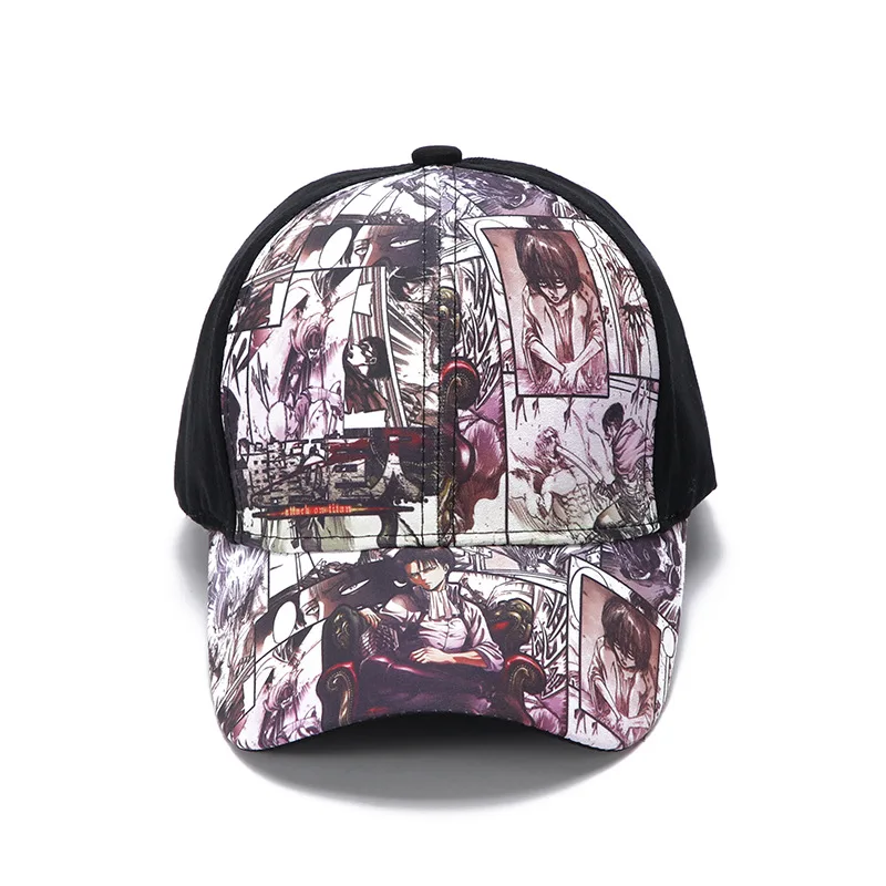 Кепка из аниме атака на Титанов бейсбольная кепка для взрослых с принтом крыльев