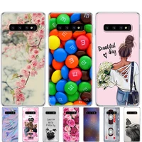 for samsung galaxy s10 cases s10plus case silicone tpu covers phone s10 e case on for samsung s10 plus g975f s 10 sm g973f case