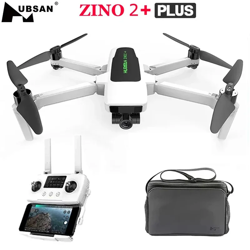 

Hubsan Zino 2+ plus GPS Latest Syncleas 9KM FPV with 4K 60fps Camera 3-axis Gimbal 35mins Flight zino 2+ RC Drone Quadcopter