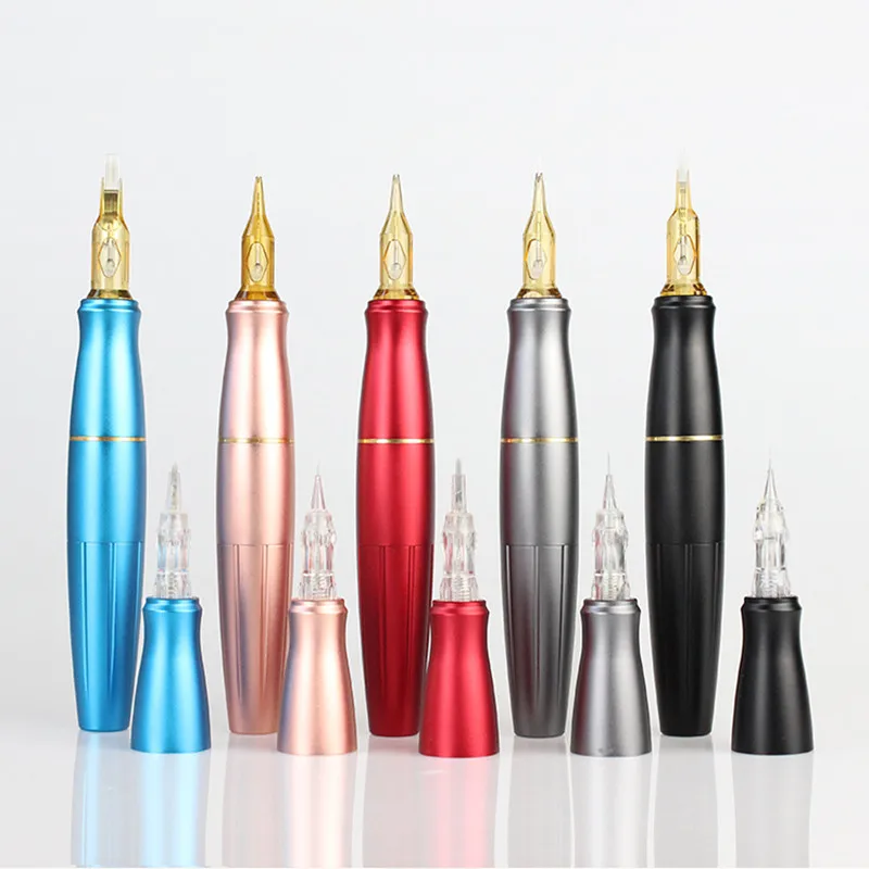 

Машинка для перманентного макияжа роторная с 2 головками