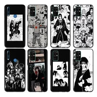 dark anime naruto silicone cover for honor 30 30i 10i 30s v30 v20 9n 9s 9a 9c 20s 20e 20 7c lite pro phone case coque