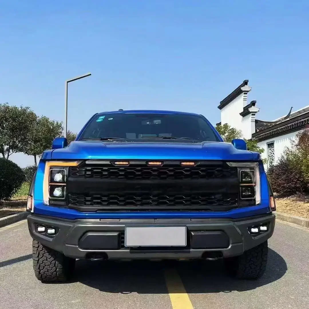 Фото Bodykit XDS для 2015-2021 F-o-r-d F-150, обновление до F-150 Raptor 2024style Facelfit, капот, багажник, крылья, аксессуары для фар №3