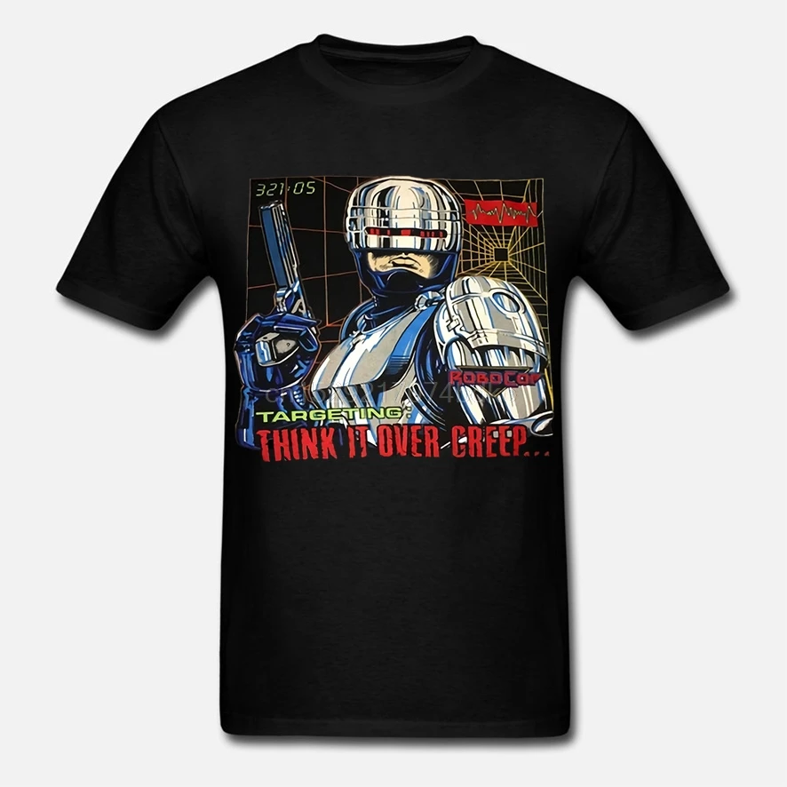 Футболка ROBOCOPER скидка горячая новинка модный топ бесплатная доставка |
