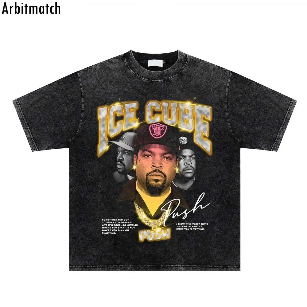 

Футболка в американском стиле, в стиле хип-хоп, 2023