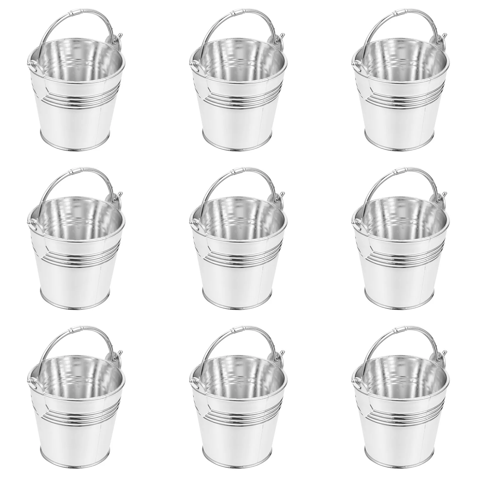 

10 Pcs Snack Bucket Candy Barrel Plastic Containers For Food Cookie Storage Bracket Food Sweets Small Snacks