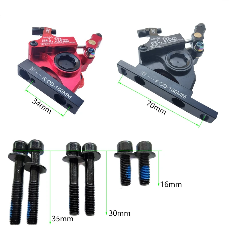 Новинка гидравлический дисковый тормозной суппорт 140 мм/160 мм для дорожного