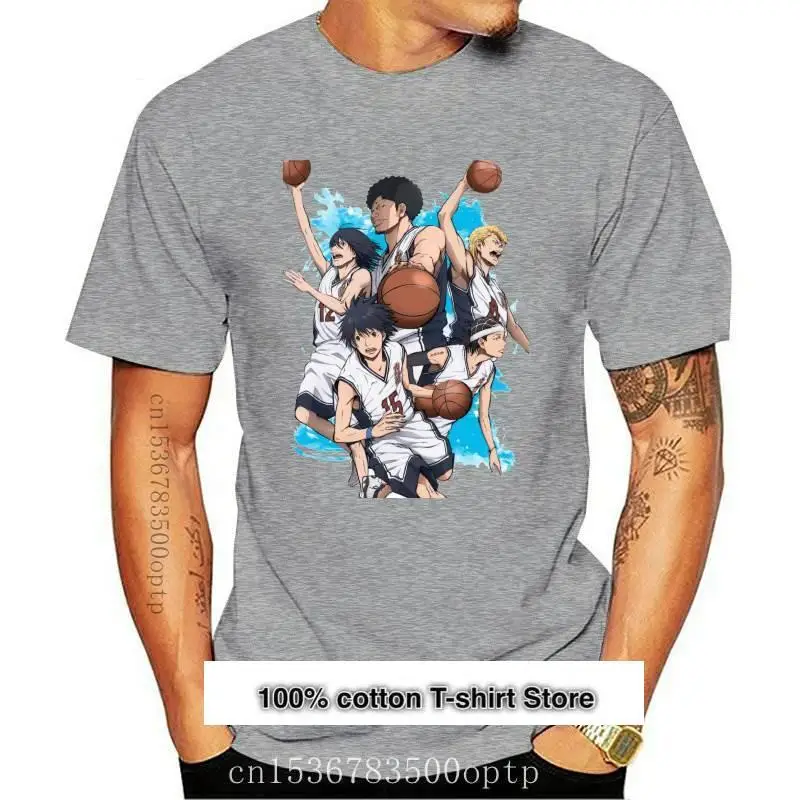 

Camisetas de baloncesto de Ahiru No Sora Kurumatani Hanazono para hombre, divertidas camisetas de algodón puro, Harajuku