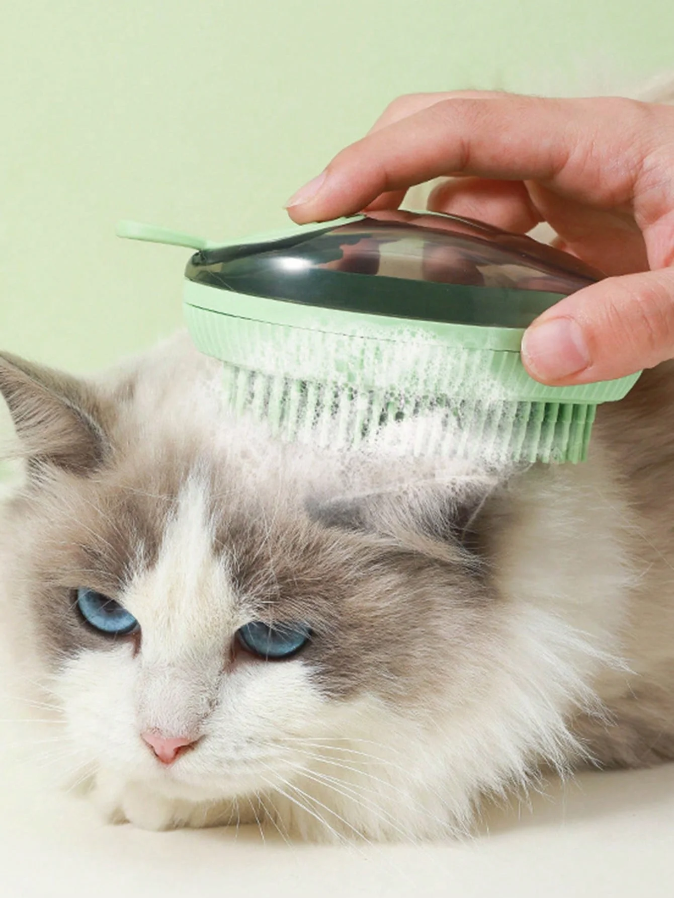 1 шт. щётка для душа с насадкой из манго