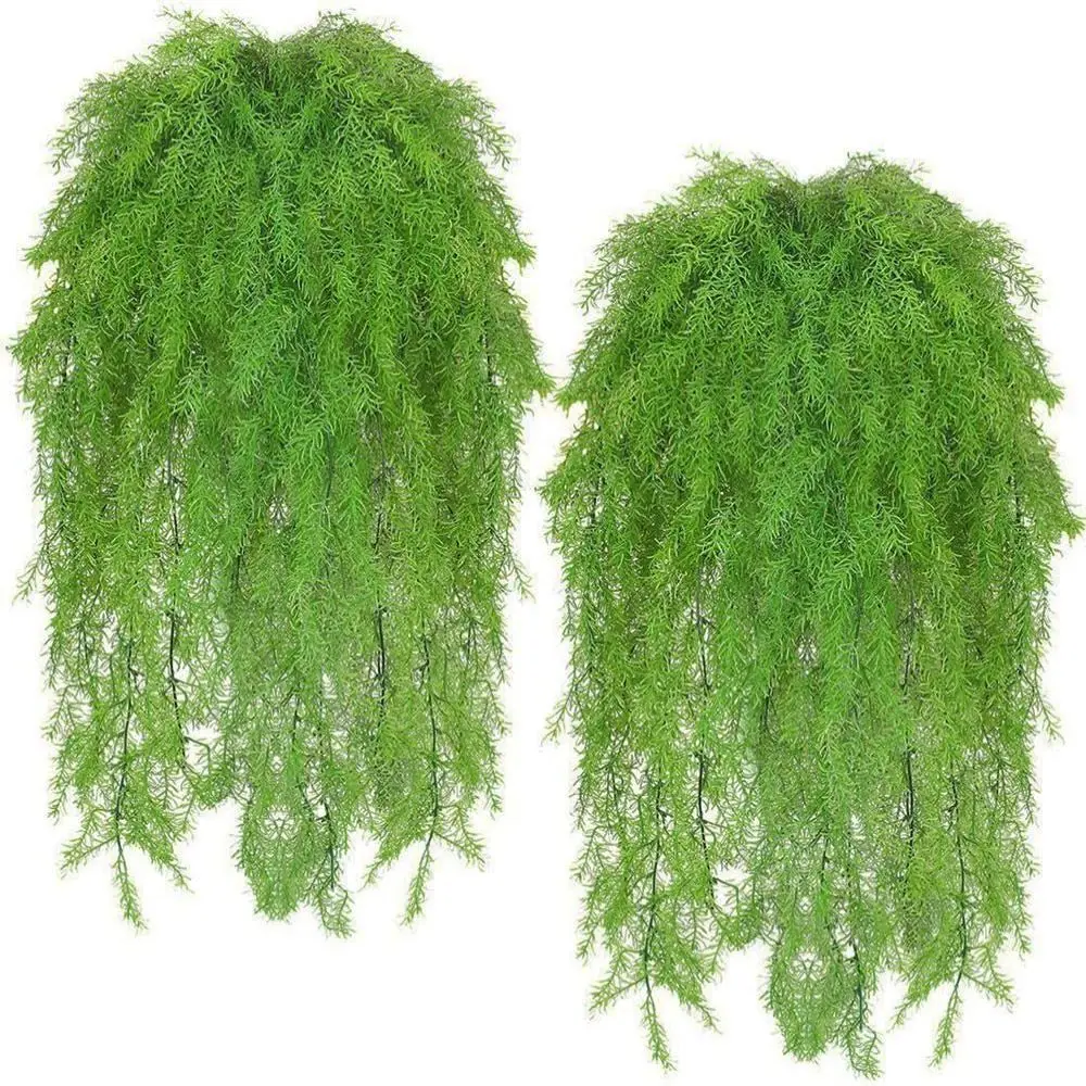 Искусственные вьющиеся водоросли 77 см фермы пластиковые устойчивые к