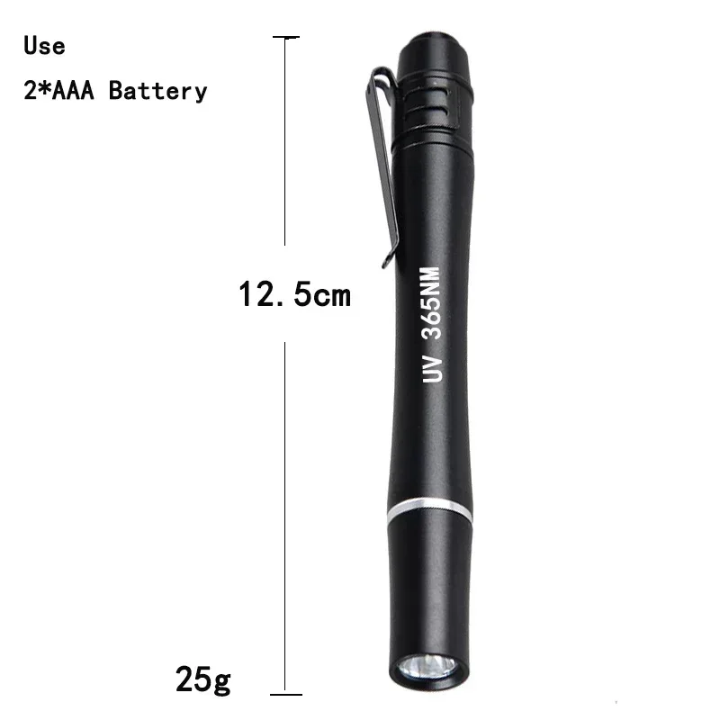 

POCKETMAN Мини УФ-фонарик 365 нм 380 нм 395 нм