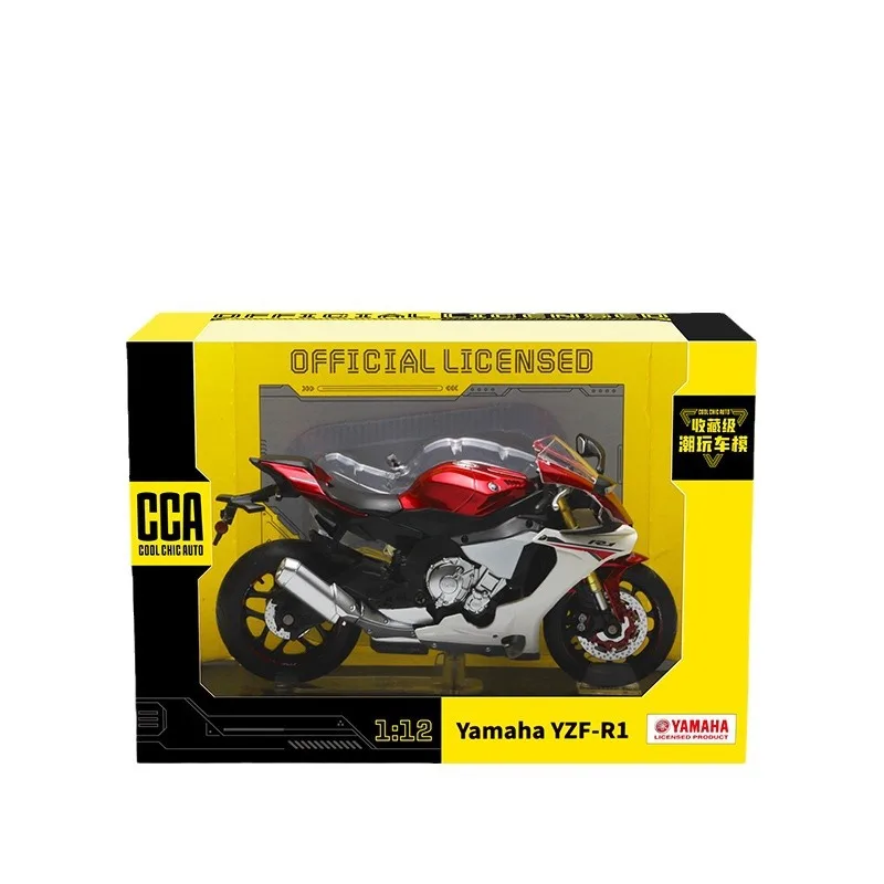 MSZ CCA 1:12 Yamaha YZF-R1 Классическая модель мотоцикла автомобиля из сплава коллекция