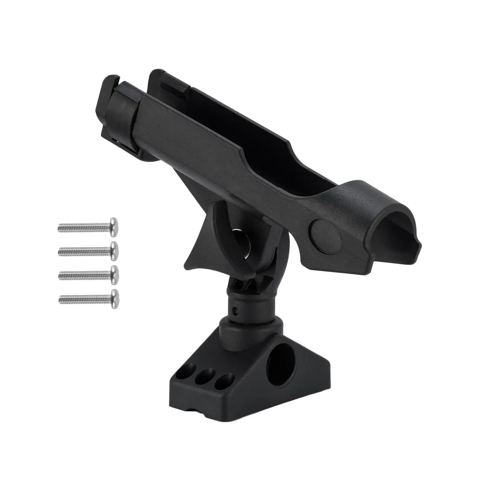 Ing Stand Decks Mount Fishing Pole Holder For Freshwater Saltwater Canoe Dock Garage Marine