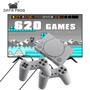 Консоль игровая DATA FROG Dendy, 8 бит, 620 встроенных игр, AV-выход, 2 игрока
