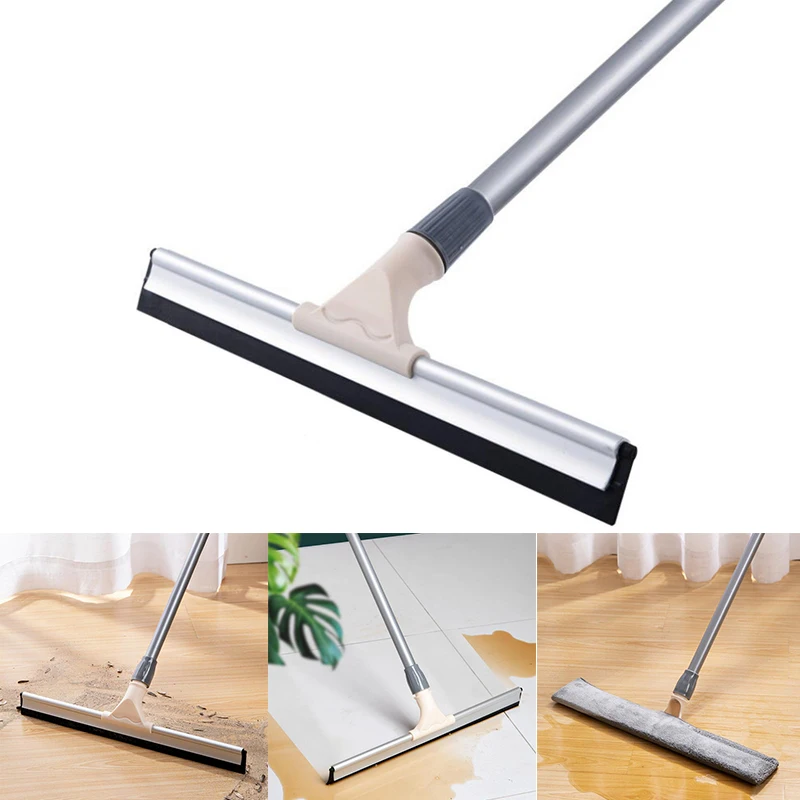 

HOT Bathroom Wiper Soft Glass Brush Window Squeegee Eco-Friendly Magic Broom Floor Mop Cleaner Helper Household