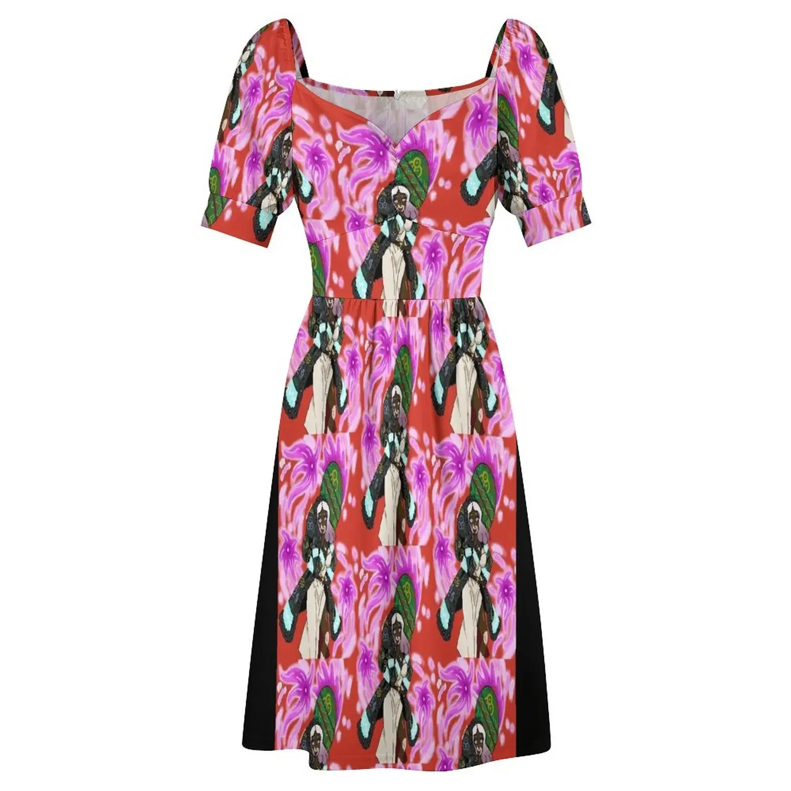 Афро-платье без рукавов Hibana летние платья женские 2025 для особых мероприятий