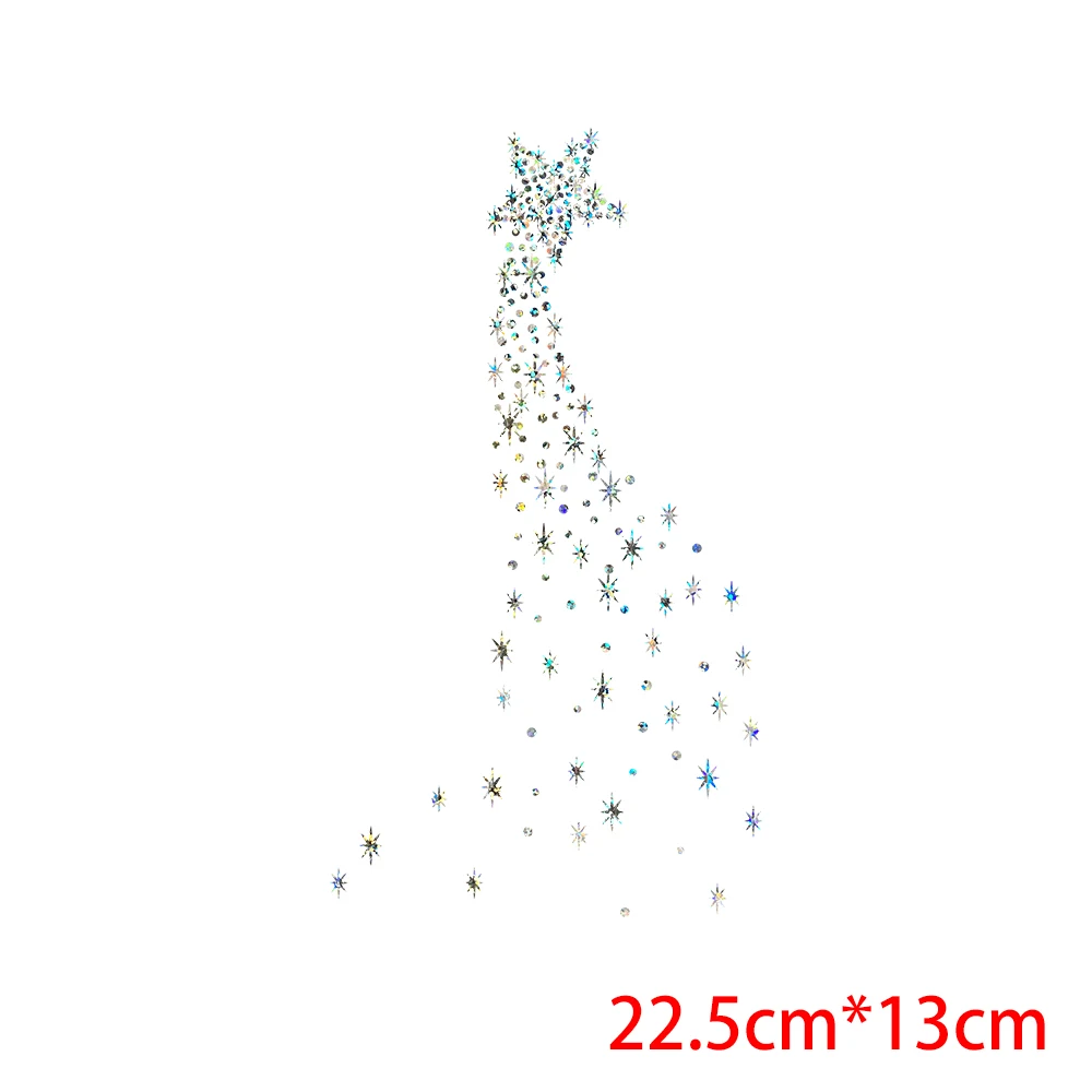 

Colorful Flash Sequins Applique Meteor Patches For Clothing Fashion Sequins Applique For Clothing Parch Termoadhesivos Para Ropa