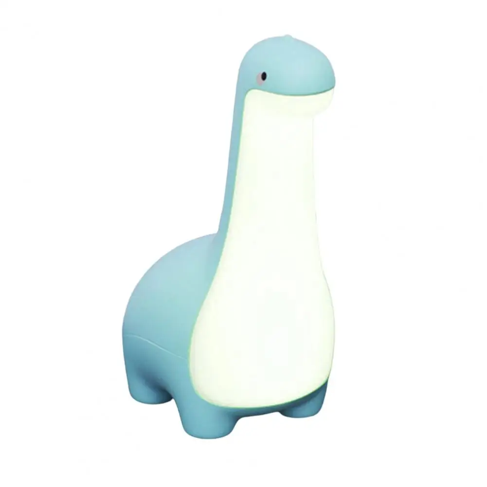 

Bedside Light 1 Set Practical Rechargeable Long Lasting LED Cartoon Dinosaur Style Night Light Ornament for Home