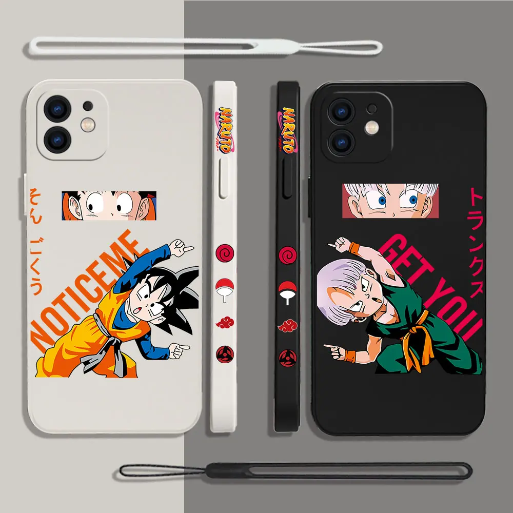 

Dragons Balls Gokus Phone Case For Xiaomi Redmi Note 12 11 11T 10 10S 9 Pro Plus 10C 9A 9C 9T K40 K50 K60 4G 5G With Hand Strap